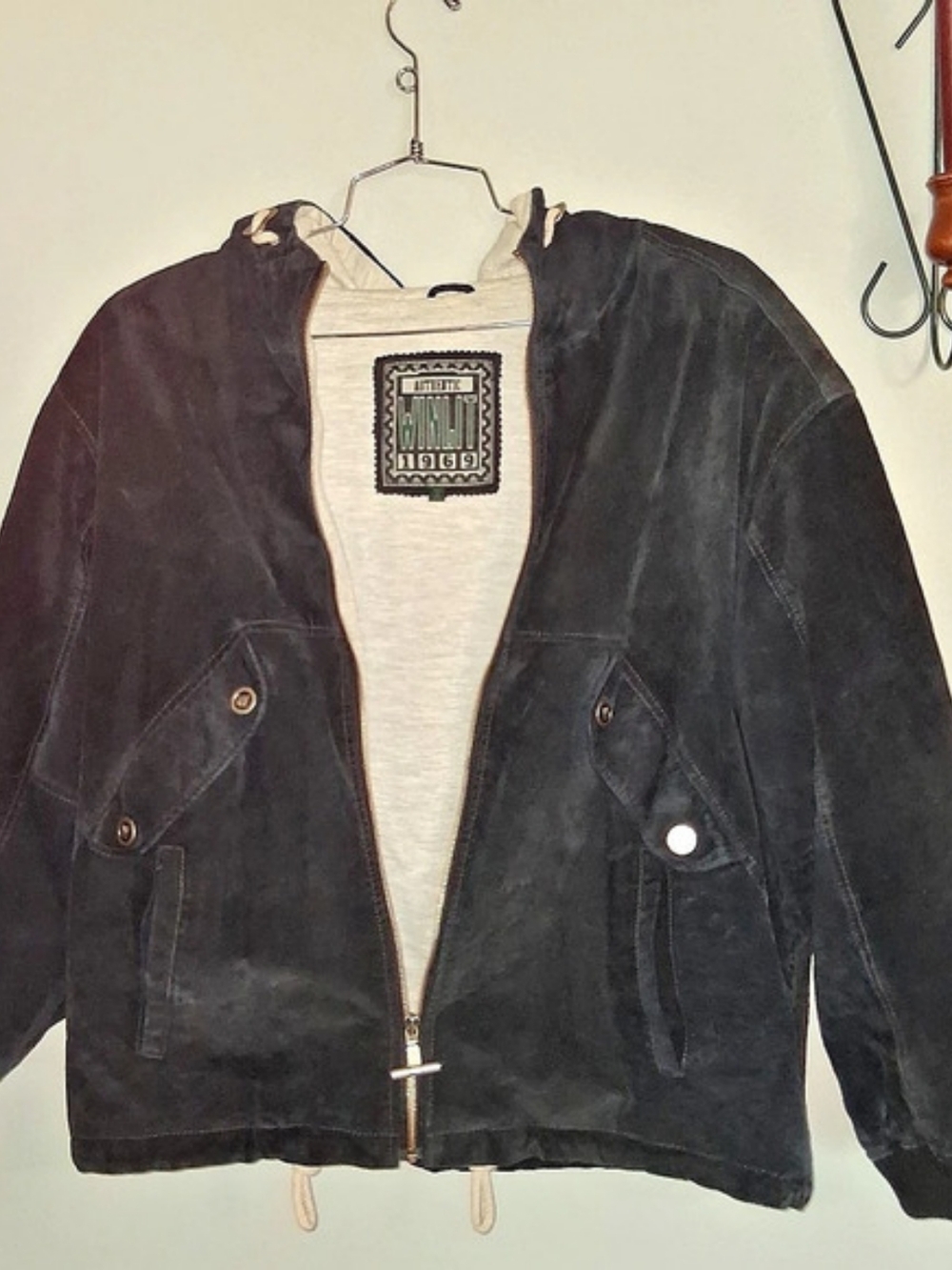 Wintol Authentic Wintol 1969 jacket Black Leather Jacket Size Medium